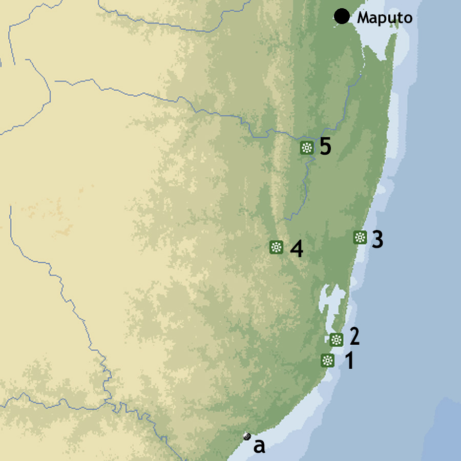 southafrica feuchtwald map